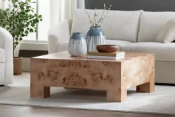 Anissa Burl Wood Coffee Table