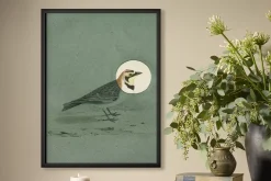 Antique Bird Thyme Wall Art