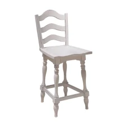 Belle Ladder Back Swivel Stool