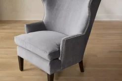 Delphine Wingback Accent Chair