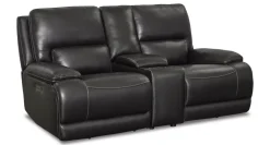 Haven Power Reclining Loveseat with Console