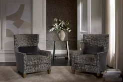 Lillian Wingback Accent Chair