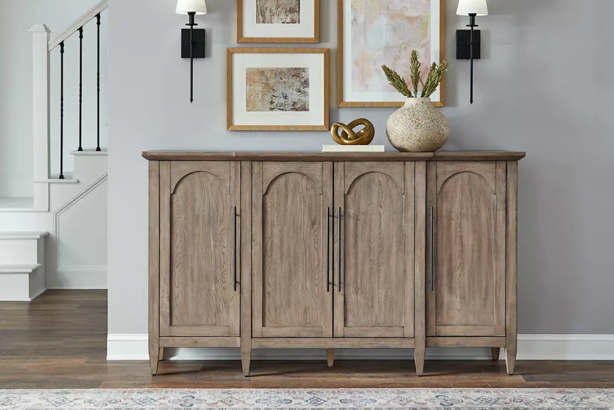 Livingston 4 Door Accent Cabinet