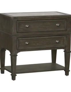 Miller Park Marble Top Nightstand