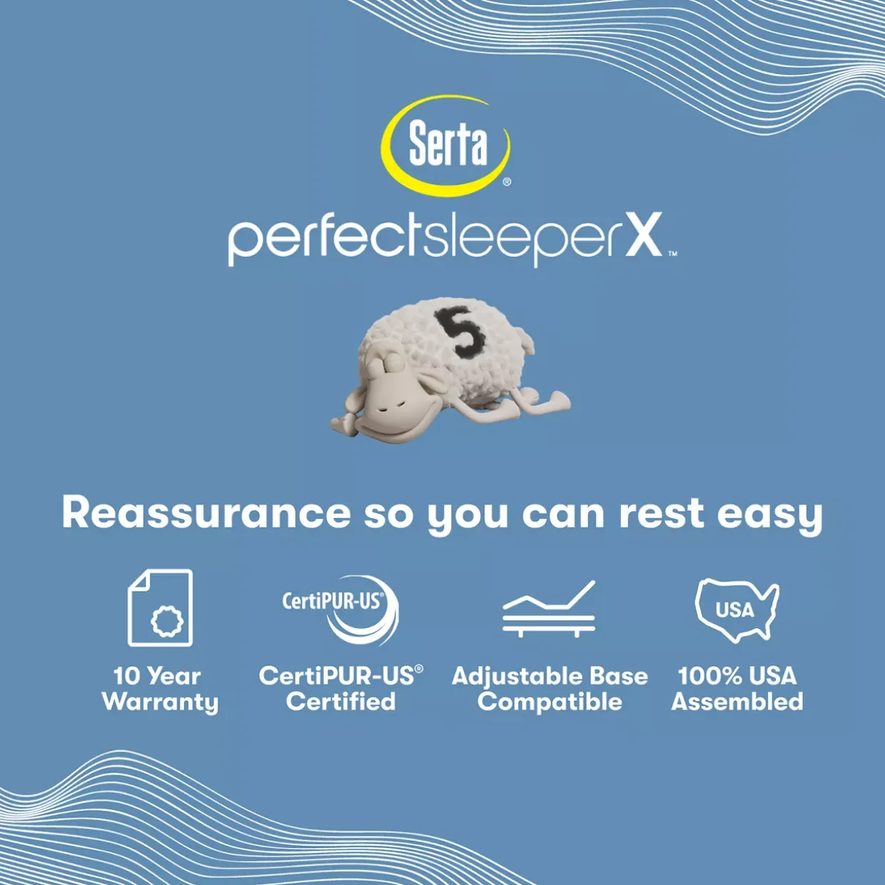 Serta® Perfect Sleeper X™ Quilted Max Plush Pillow Top Mattress